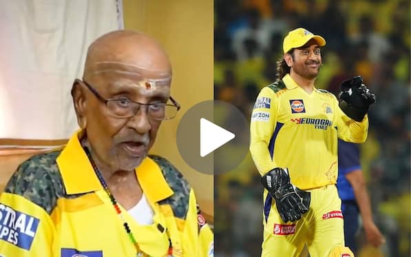 103-Year-Old Die-Hard CSK Fan Expresses Desire To Meet MS Dhoni
